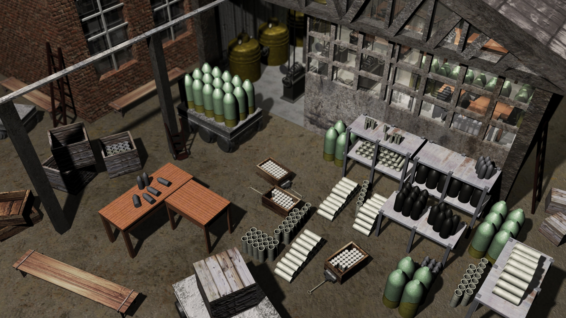 Background Environments - Munitions Factory